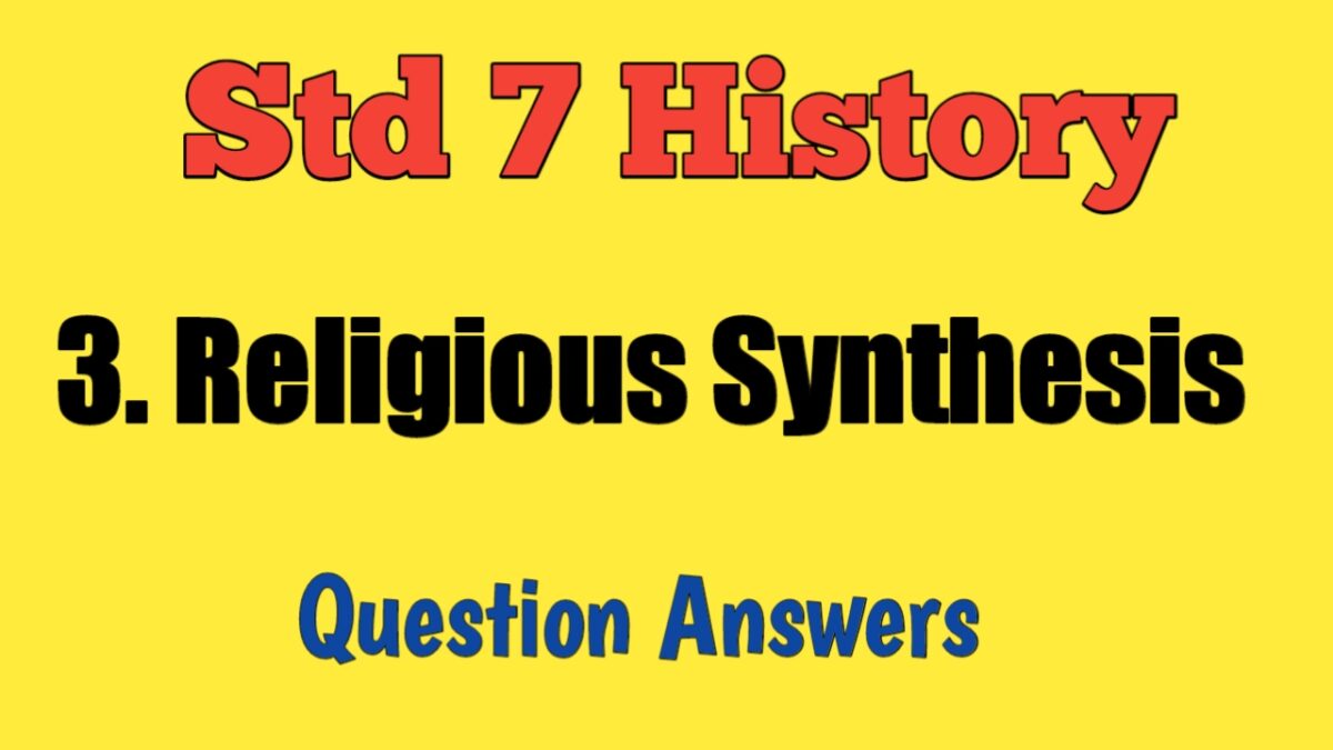 lesson number 3 religious synthesis
